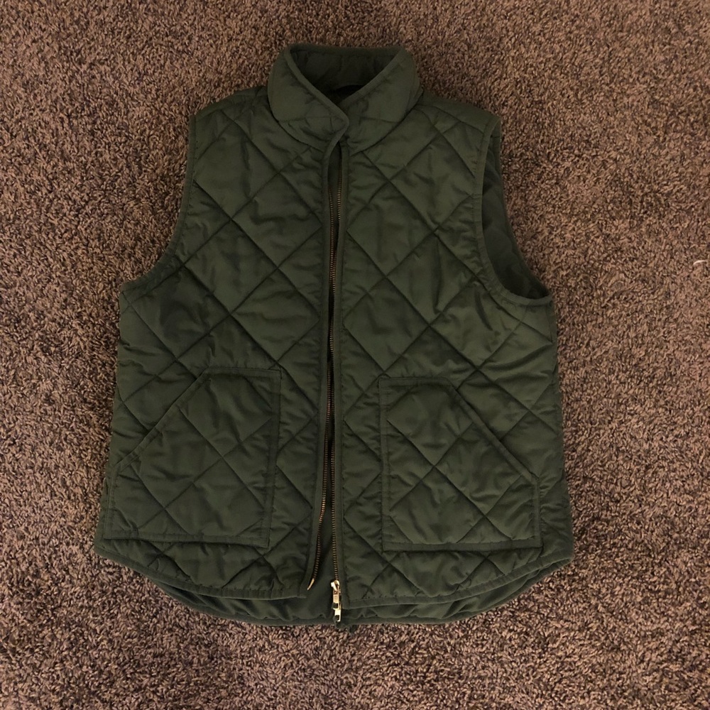 J. Crew quilted vest